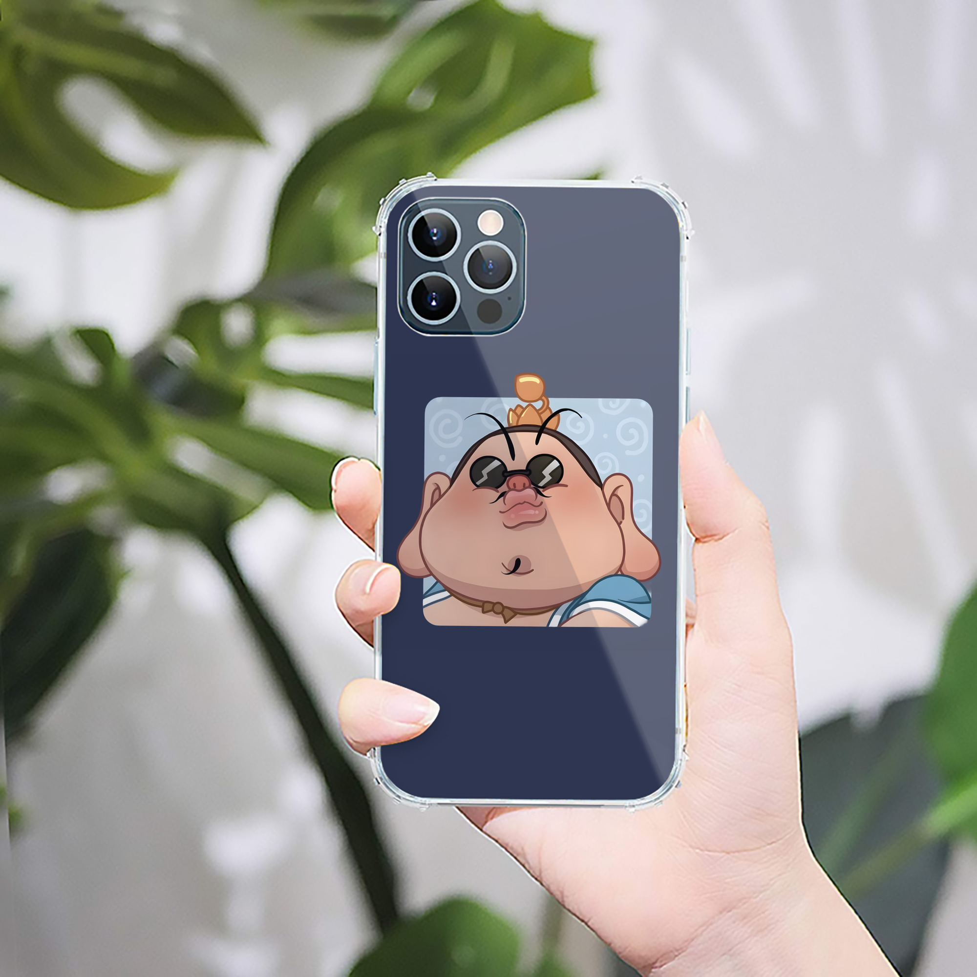（画像用） Ne Zha 2 ナタ 魔童の大暴れ 【iPhone 12シリーズ対応】透明スマホケース（クリアソフトケース）